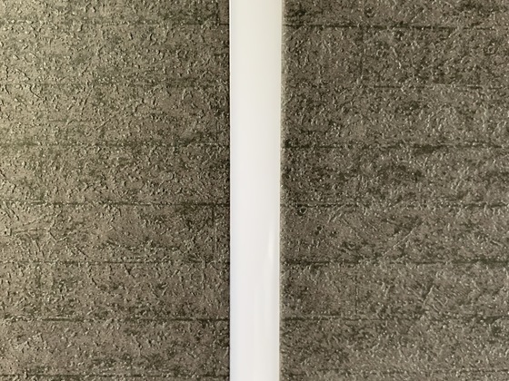LED Abdeckung Opak - Eben in der Wand